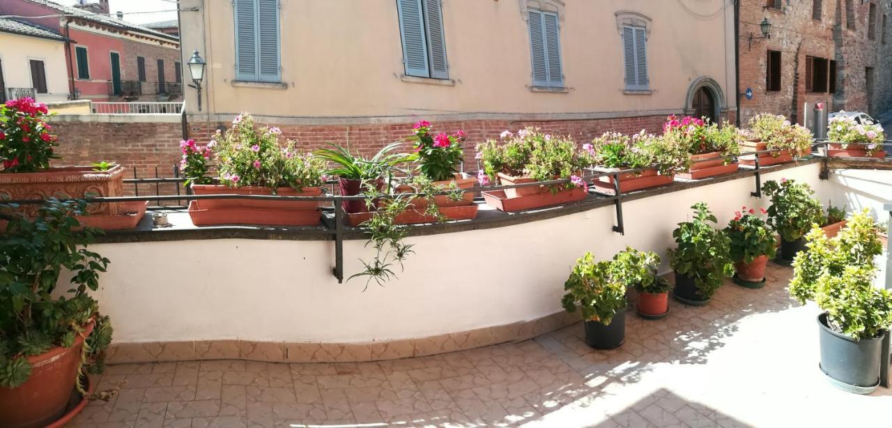 Apartamento La Terrazza Chiusi Exterior foto